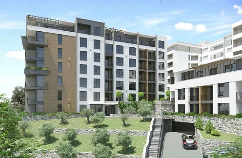 Neuer exklusiver Wohnkomplex mit Meerblick in Becici